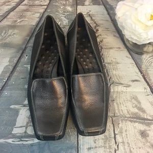 Elites by Walking Cradles Bronze Leather Loafers